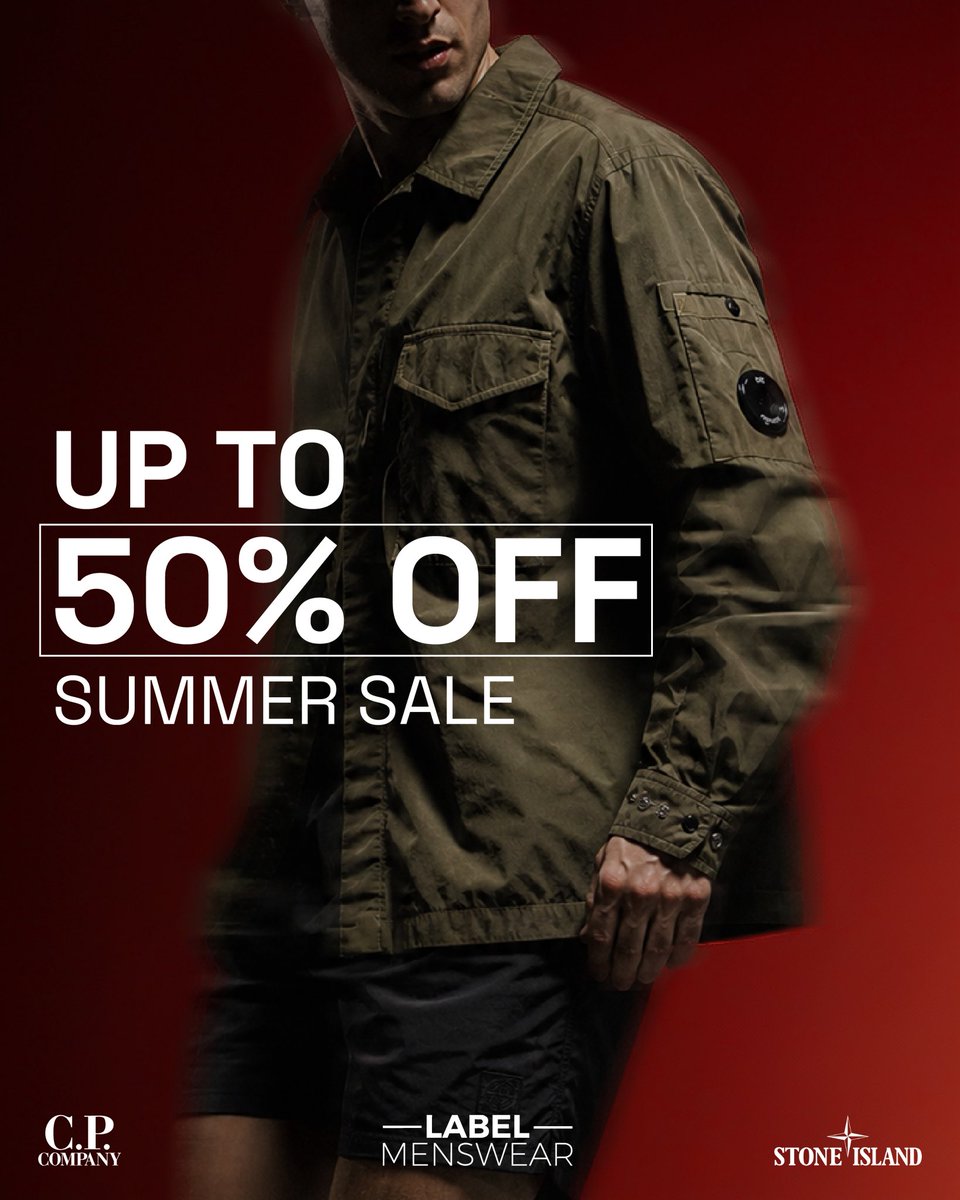 LABELMENSWEAR's tweet photo. Our Summer Sale Is Here! https://t.co/YTcPVFgEuV