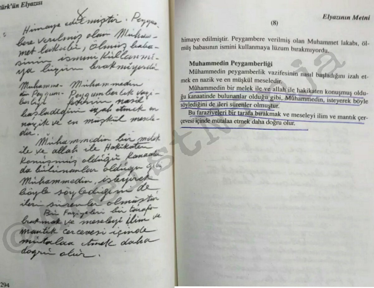 RasyonelZihin's tweet photo. Ulu Önder Gazi Mustafa Kemal Atatürk'ün dinler tarihine nasıl baktığını uydurma menkıbelerden değil, bizzat kendi el yazısıyla kaleme aldığı bu tarih tezlerinden öğrenebilirsiniz. Kronolojik dogmaları efsane ve insan icadı olarak mütalaa eden bu konuda katı bir rasyonel üst aklı, kendi zihinsel dar kalıplarınızla dindar ilan edemezsiniz, belgeler ortada, isteyen okur.