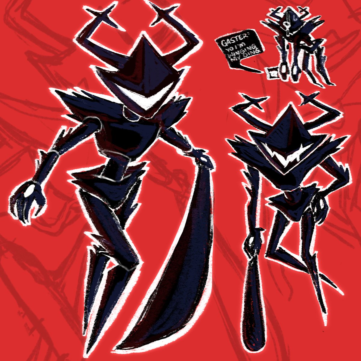 childolyne's tweet photo. noelle’s cousin rory knight #deltarune https://t.co/UIYsDrpknI
