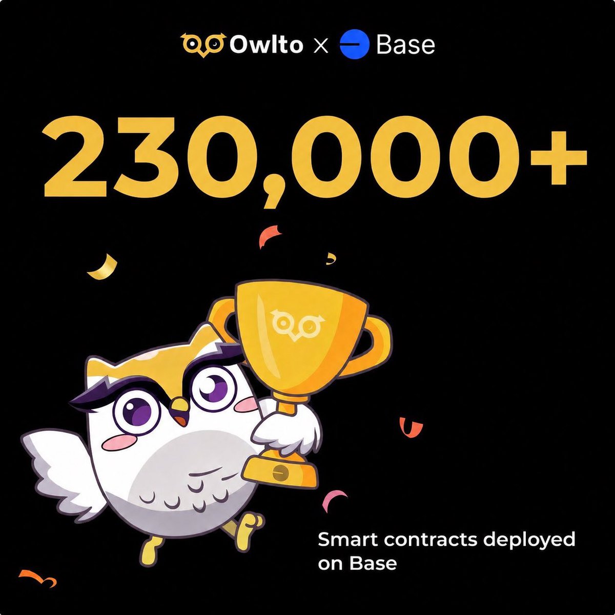 Owlto_Finance's tweet photo. Maximize your @base score! π΅π‘οΈ
230,000+ contracts on Base have been deployed via Owlto. π
Deploy 10 contracts through Owlto to boost your on-chain activity for future Base rewards.
π Deploy now:β¨https://t.co/Lbi4lQJ7c6?...
#Owlto #Base #Airdrop #Web3