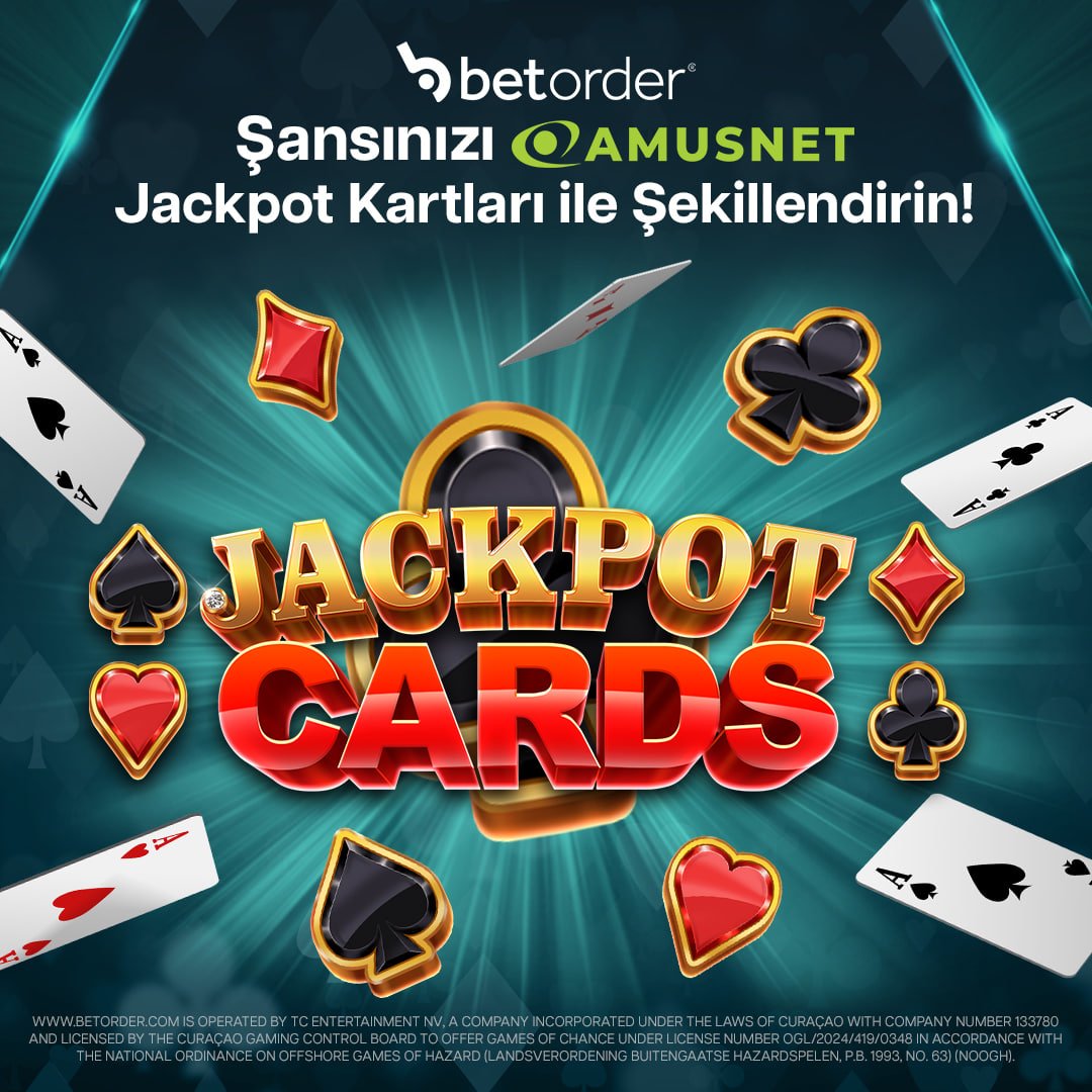 betorder_resmii's tweet photo. Şansını Amusnet  Jackpot Cards ile şekillendirmeye hazır mısın? 🍀
Kart sembollerini yakala, ödülleri büyüt ve büyük jackpot fırsatını kaçırma!🎰

♦️ Her kart yeni bir fırsat
♠️ Her spin büyük bir heyecan
https://t.co/mUD1tWCgwS https://t.co/hrljoItcsx