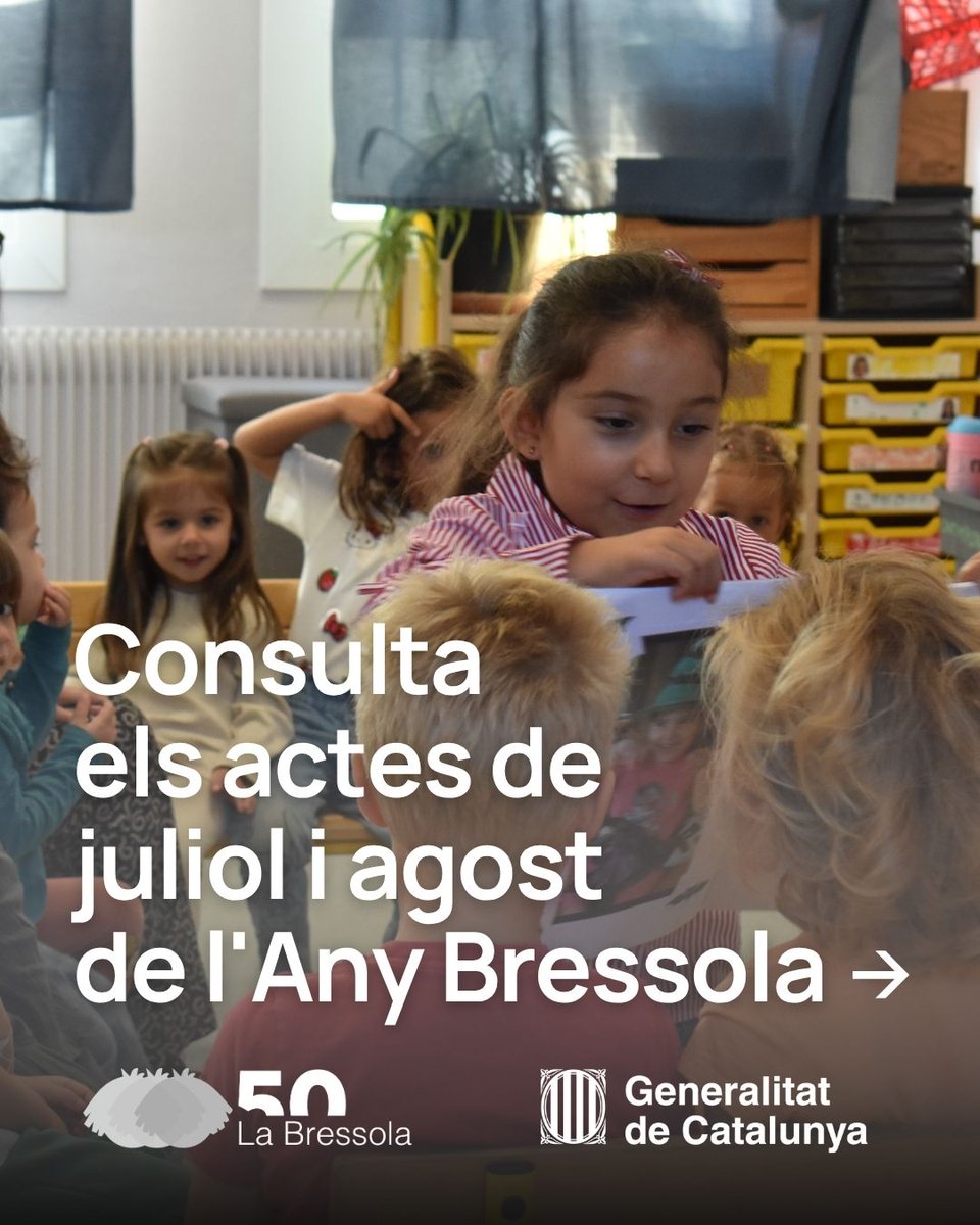 LaBressola's tweet photo. 🔎 Consulta la programació de juliol i agost de l’Any Bressola, la commemoració de cinquanta anys d’educació en català a la Catalunya del Nord.

👉 Trobaràs tots els detalls a https://t.co/UouznKF449 https://t.co/6ByA9BN11x