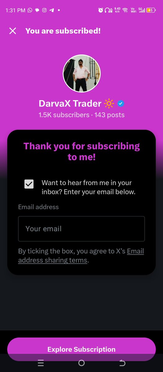 hemangggg's tweet photo. @RawalSansk29124 @AmitabhJha3 I don't know why it's keep asking me again and again to subscribe. 😭 https://t.co/ToBFzrPkkv