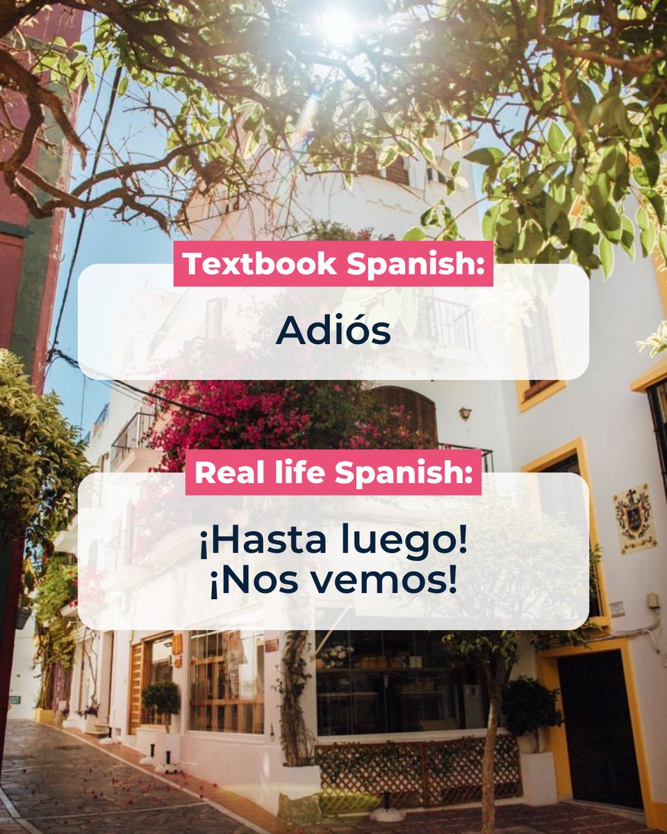 lobster_es's tweet photo. You spend months learning Spanish…

Then arrive in Spain and realise absolutely nobody speaks like your textbook 🇪🇸🙃

Here’s how to get it right! https://t.co/ktqxts2NZa