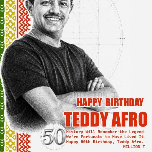 eshete_ephrem's tweet photo. መልካም ወርቃማ 50ኛ የልደት በዓል ለትውልዱ የሙዚቃ ንጉሥ ቴዎድሮስ ካሳሁን (ቴዲ አፍሮ)! https://t.co/ln0i2PI30g