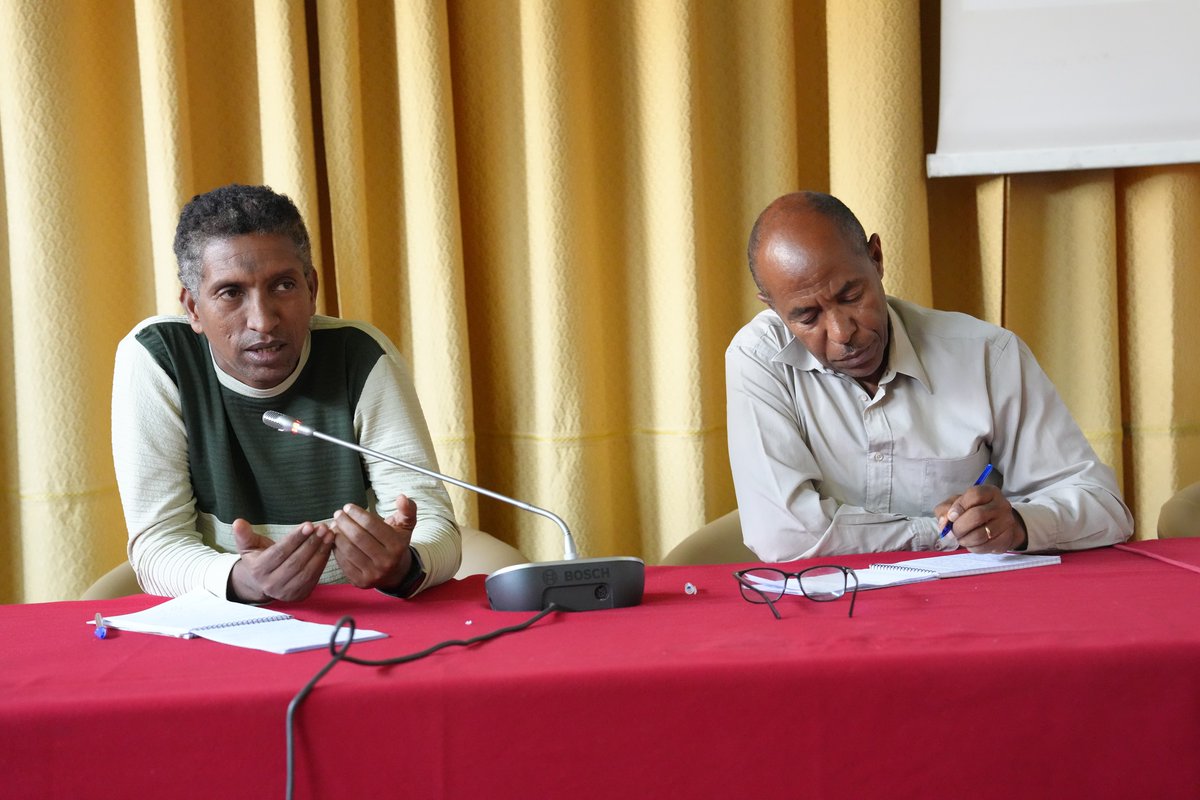 FAOEritrea's tweet photo. Advancing #ClimateResilience &amp; @theGEF projects in #Eritrea
Last week, MoLWE led a consultative workshop with PMUs from the SRS&amp;Southern regions, &amp; @FAOEritrea + @UNDPEritrea. Strengthening skills, deepening technical knowledge &amp; fostering experience-sharing for stronger delivery https://t.co/pBxb0Kjtzi