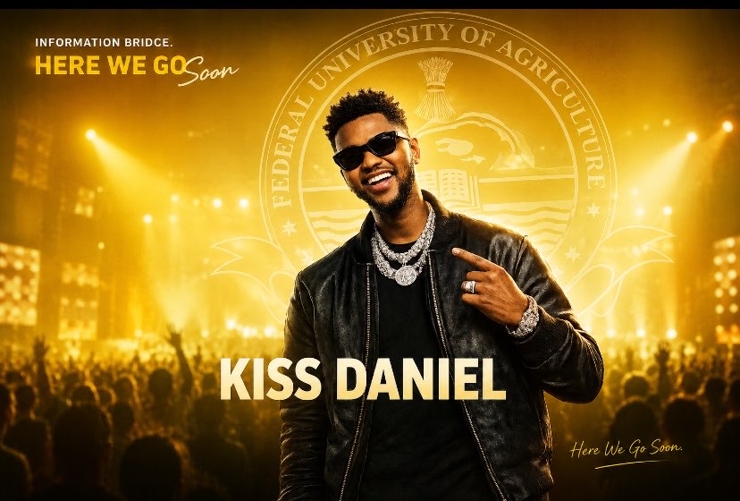 _TheInfoBridge_'s tweet photo. 🎤 #BringKizzHome : FUNAAB Wants Vado D’Great Back For Homecoming.

One of FUNAAB’s most famous alumni, Afrobeats superstar Kizz Daniel popularly called Vado D’Great (@KizzDaniel) is being called back to his roots, as students and campus influencers launch a massive campaign to get him to headline the university’s first-ever Homecoming Concert.

The movement, tagged #BringKizzHome and #FUNAABHomecoming , has gained traction across social media, with campus figures, content creators, and student groups uniting to make their request heard.

Kizz Daniel graduated from FUNAAB’s College of Management Sciences (COLERMA) with a degree in Water Resources Management and Agrometeorology, finishing with an impressive CGPA of 4.37 — a fact many students are proud to highlight.

“This year, FUNAAB is having its first homecoming, and through this, we are hoping to celebrate one of our biggest by bringing him back to his Alma mater. Fly boy @KizzDaniel, we believe #FUNAABHomecoming would be even more special with you,” shared creator thatconfusedgender (@thekingsimi), capturing the excitement across campus.

Social Director of COLERMSA, Ademijuwonlo (@Ademijuwonlo__ ), added: “We write this on behalf of thousands of students whose playlists have been shaped by your music and whose dreams have been inspired by your journey.”

Others like M.O.G (@MOGdey4U ) reminded everyone that calling Vado back has become a beloved campus tradition: “At this point, even freshers know one #FUNAABHomecoming tradition: ‘Has Vado D Great replied?’”

From checking timetables to rallying the student body, the message is clear: the homecoming will not feel complete without the Woju and Buga singer gracing the stage.

“This Homecoming Concert is incomplete without you,” said Comr. Akinlabi Mubin Abayomi (@Mubiiiiin) . A contestant in the just concluded presidential election and a big influencer on campus.

So far, the campaign has united old and new students, with the hashtags trending across campus social pages. It’s not just about a concert — it’s about celebrating success that began right here in Abeokuta.

Will Vado answer the call? Only time will tell, but for now, FUNAABites are tagging, sharing, and hoping their star sees their message.