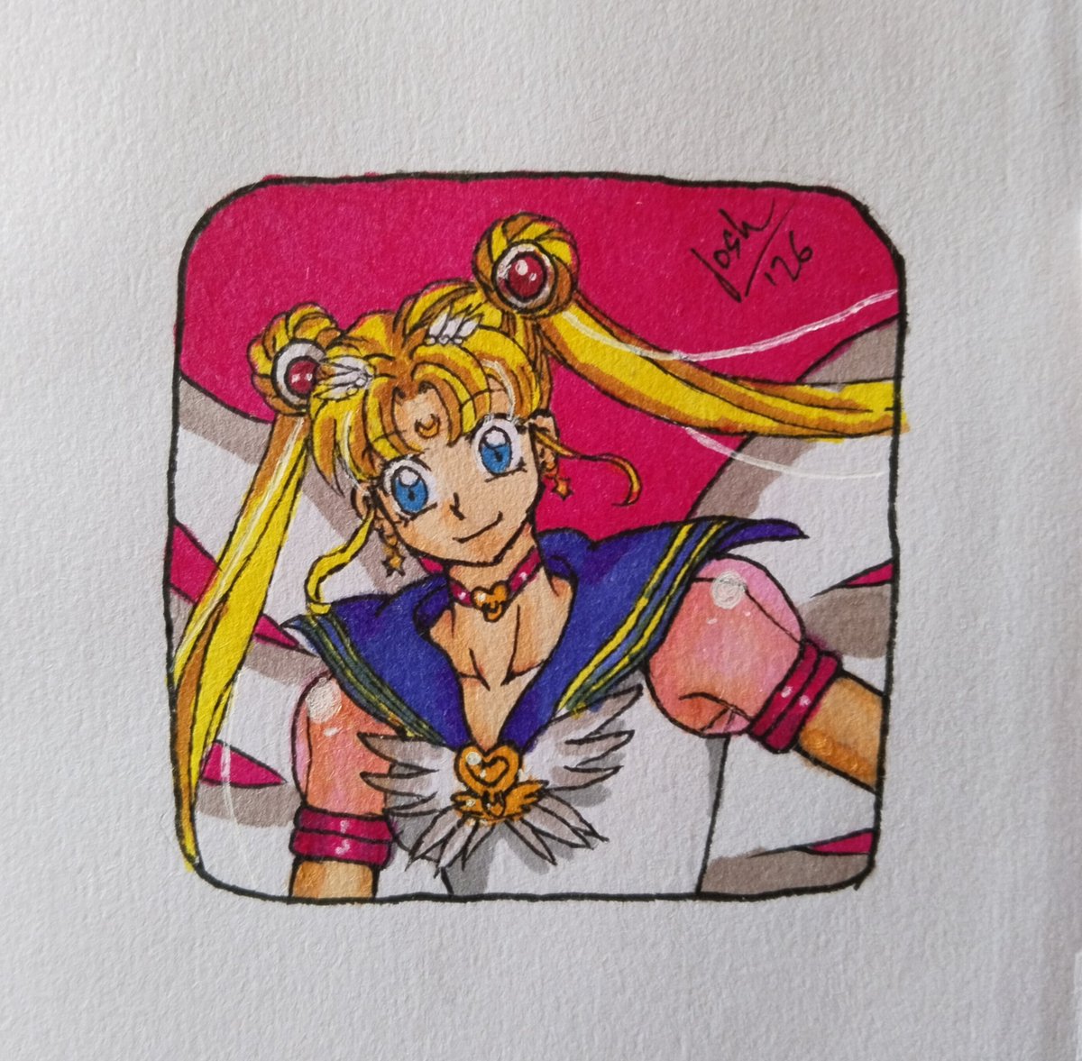JosePortland's tweet photo. Hoy, madre e hija futura , están de celebración. ¡Feliz cumpleaños Usagi-chan y Chibiusa-chan! 
#SailorMoon #SailorChibimoon https://t.co/tw5fTIduB1