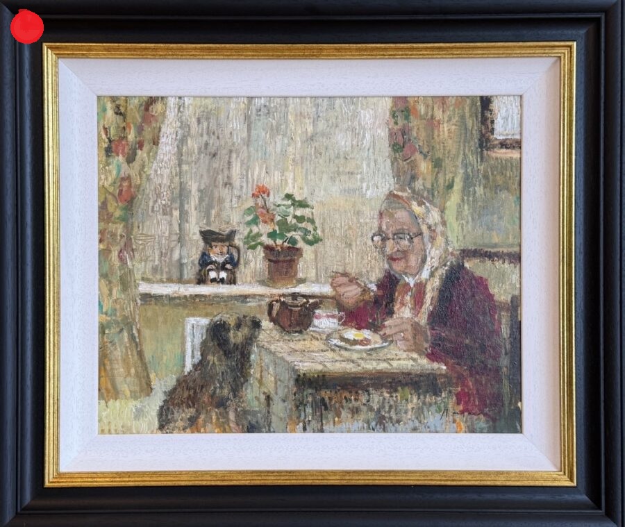 HepplestoneArt's tweet photo. SOLD! 🔴

This charming Lucy Manfredi, titled ‘Precious Things’ has sold after having many admirers. The gentle normalcy and nostalgia of the scene has spoken to many.

#lucymanfredi #nostalgia #tobyjug #northernart #oil #originalartwork #heskin #wilmslow #cheshire #heskin https://t.co/BFjyalkxO8