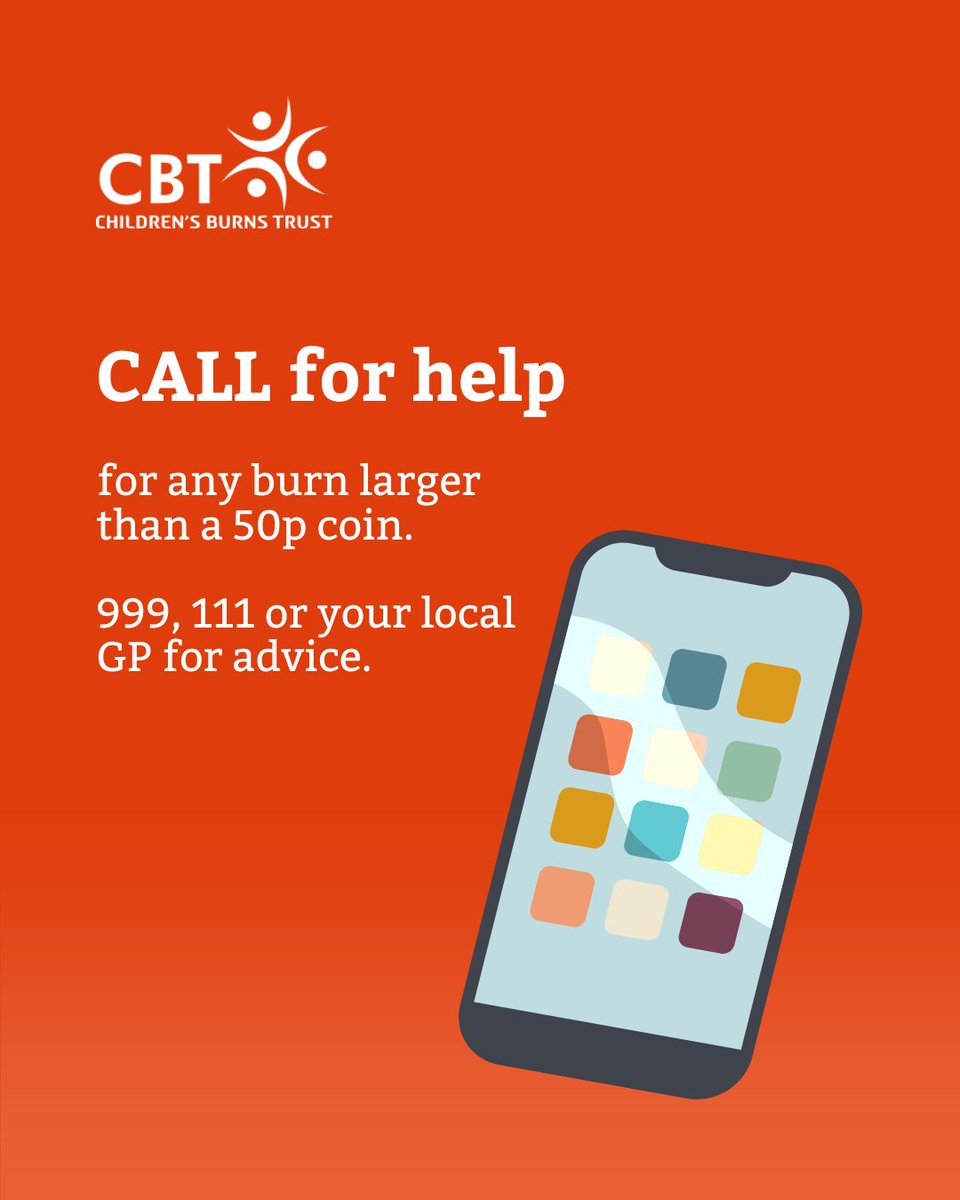 CBTofficial's tweet photo. 🔥 Remember: COOL, CALL, COVER

These simple steps can make a big difference after a burn injury.

https://t.co/7DCQG8eeae   

#BurnFirstAid #BurnPrevention #ChildSafety #ChildrensBurnsTrust https://t.co/QnSM5mfzuW