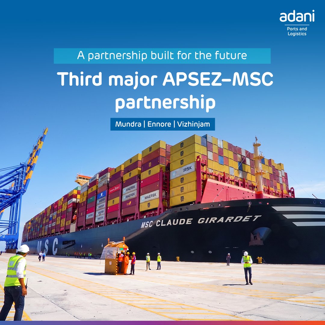Adani Ports and SEZ Ltd on X: 