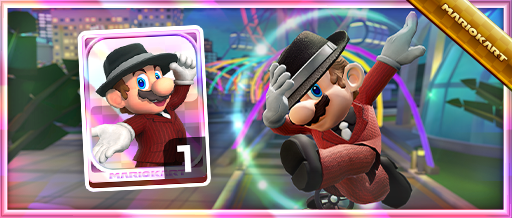 mariokarttourEN's tweet photo. Mario (Musician) is in the Spotlight Shop for the second half of the tour, along with the Yeehaw Wagon kart and Mario Bros. Parafoil glider! #MarioKartTour https://t.co/zEXJZ9vZOC