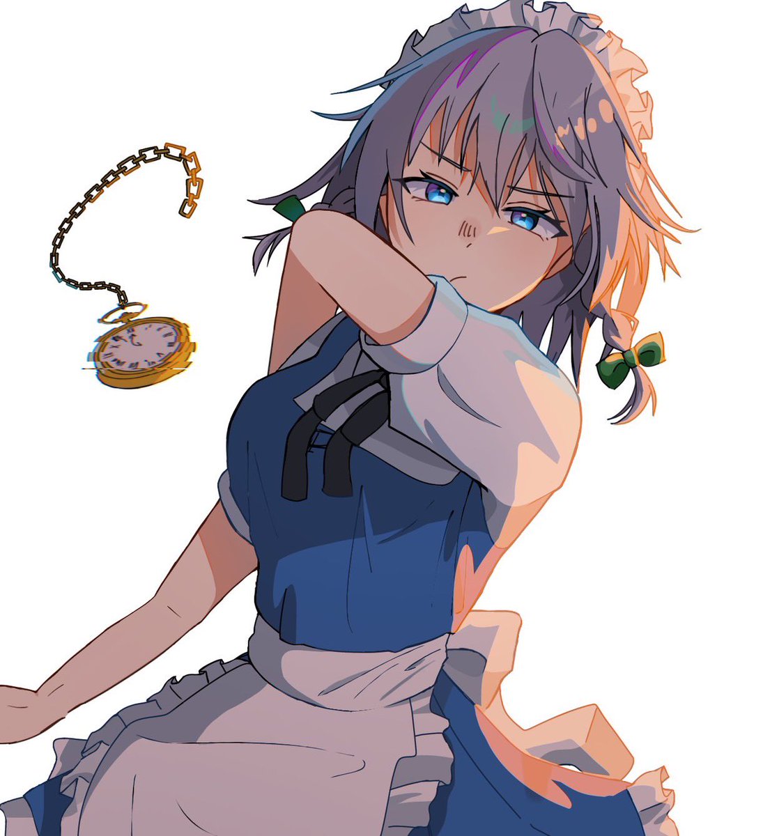 torisandayo125's tweet photo. 咲夜ーー
（まったりさんの奏制作中です…！）
#十六夜咲夜　#東方project #イラスト https://t.co/s5TWcsZp3U