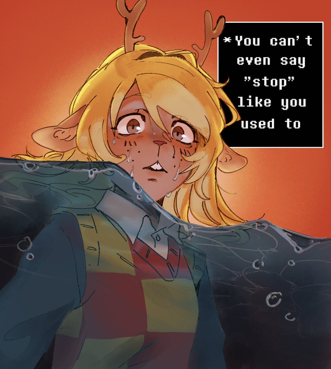ACTUALLYACATT's tweet photo. Deltarune weird route spoiler https://t.co/5zJYp7zVl1