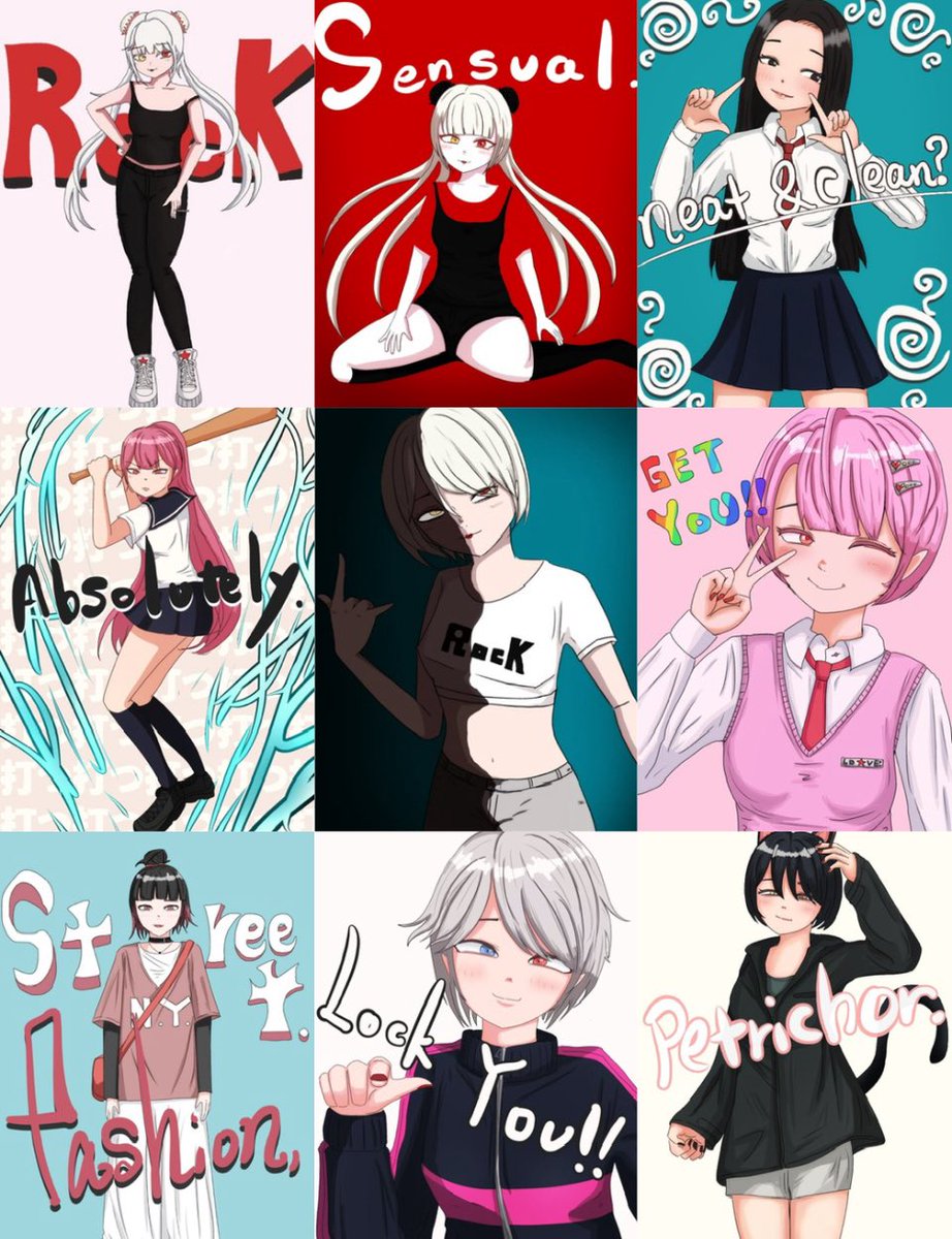 n_e68's tweet photo. ６月！！！

なんだかんだ描きマスター👏

#今月描いた絵を晒そう https://t.co/J5ptWbNZmK