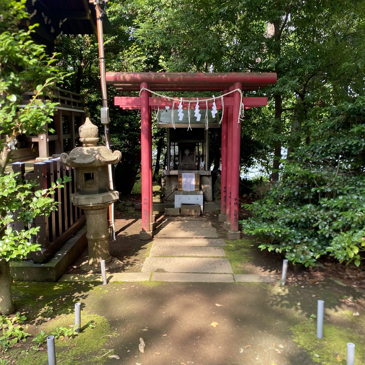 3121byproxy3121's tweet photo. 六月晦日。道往き。千束八幡神社（洗足池公園）にて二礼二拍手一礼。茅の輪くぐりはないものの、nothing but a #夏越大祓。境内の神明宮御祭神、正一位稲荷大明神にも感謝の気持ちでごあいさつ。来月はいよいよETディスクロージャーイベント。#オレの小宇宙（コスモ）がスパークするかもしれない。 https://t.co/xCxwkitHMZ