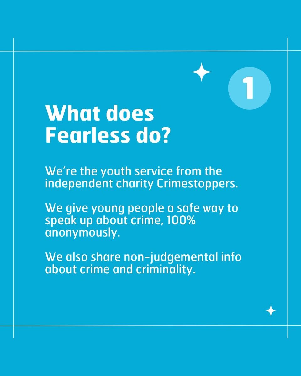 FearlessORG's tweet photo. Speaking up to https://t.co/iacdXCDbAV could help protect the people you care about 💙

Swipe to learn more 👉 https://t.co/59QxG3QZua