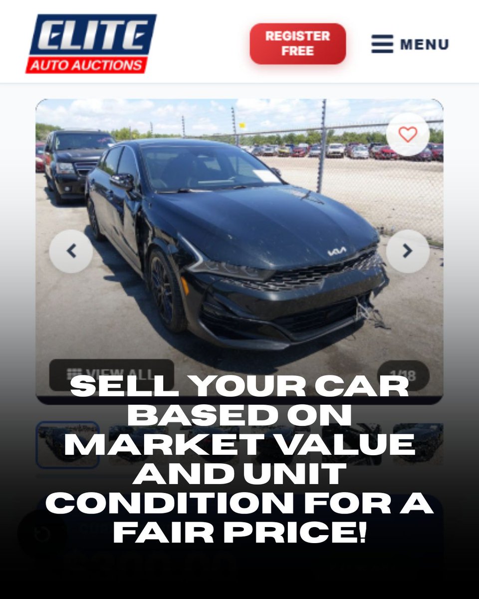 eliteauctions14's tweet photo. Sellers usually receive offers lower than their vehicle's worth.

So, instead of giving in, always set your price based on market value and unit condition. 

Sell your car at a better deal Elite Auto Auctions today!

#SellYourCar #EliteAutoAuctions #CarDeals #UsedCars https://t.co/LC0VE3w8Og