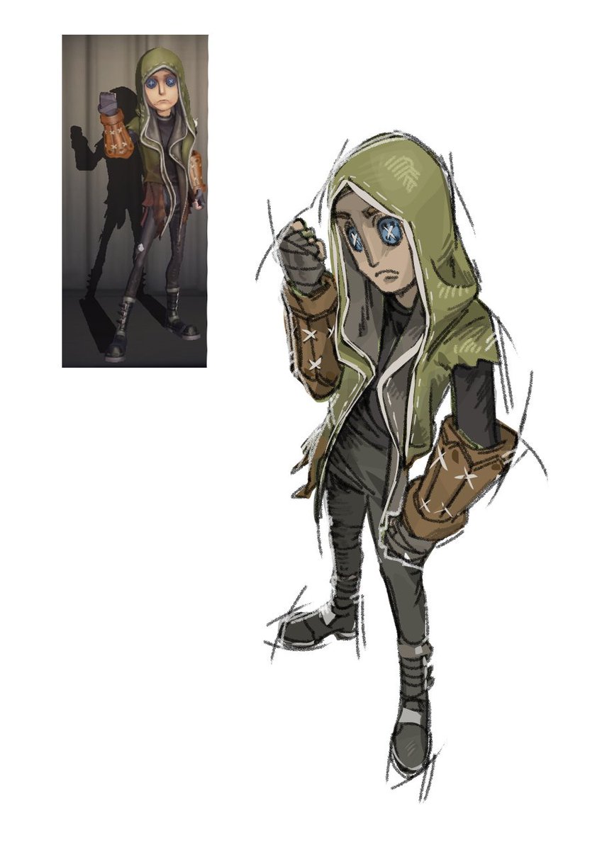 weawha010's tweet photo. #IdentityV #Mercenary https://t.co/47gziWOcz6