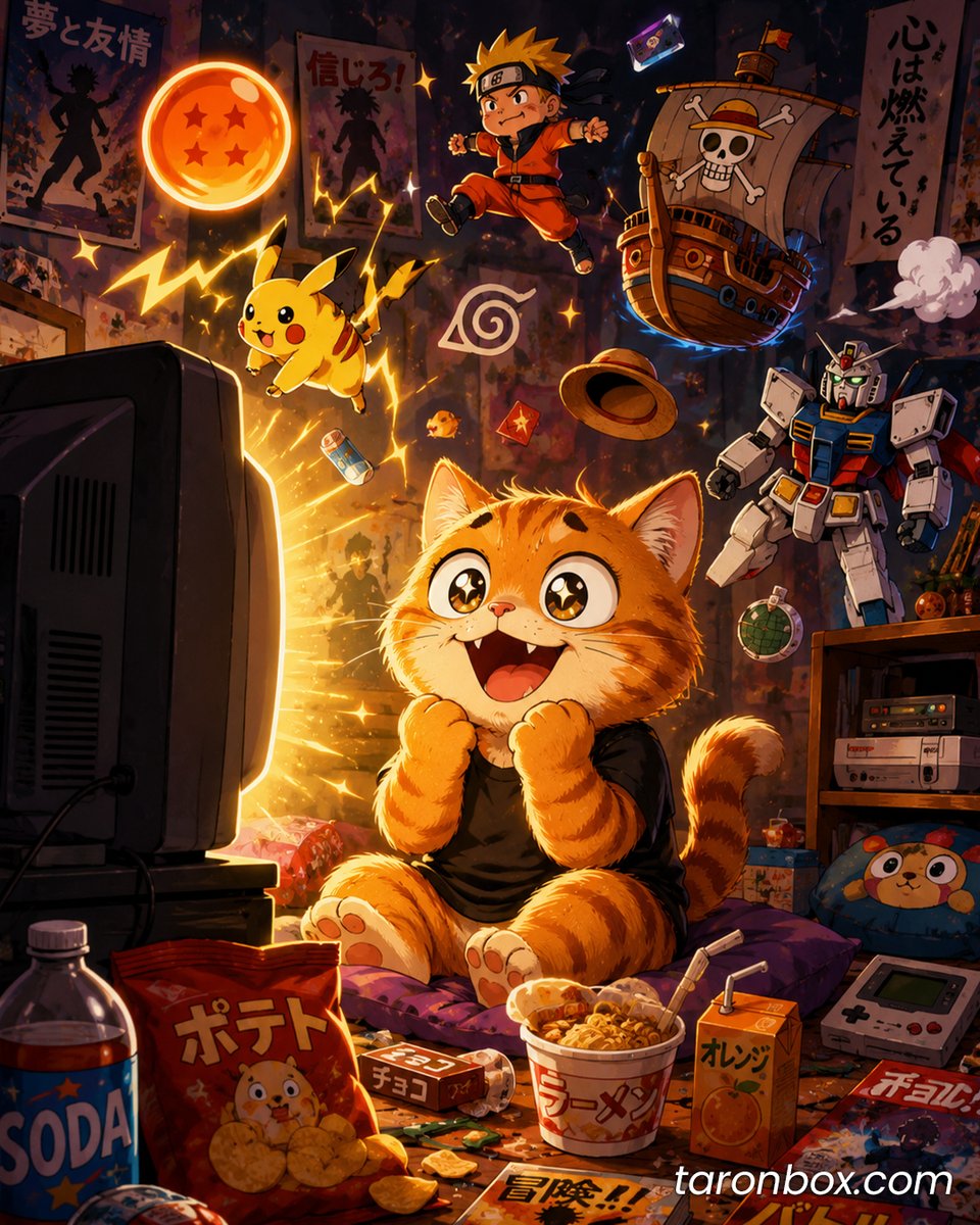 TaronBox's tweet photo. ¡Debate otaku del sábado! 🍿👀

¿Cuál fue el primer anime que te hizo decir:
"Vale, creo que esto me va a gustar mucho..."? ❤️

🐉 ¿Dragon Ball?
⚡ ¿Pokémon?
🍥 ¿Naruto?
🏴‍☠️ ¿One Piece?
🎴 ¿Otro?

👇 Te leo. Y sí, juzgaré las respuestas.

#TaronBox #Anime #Otaku #Comunidad https://t.co/Szk7oa6Uq0