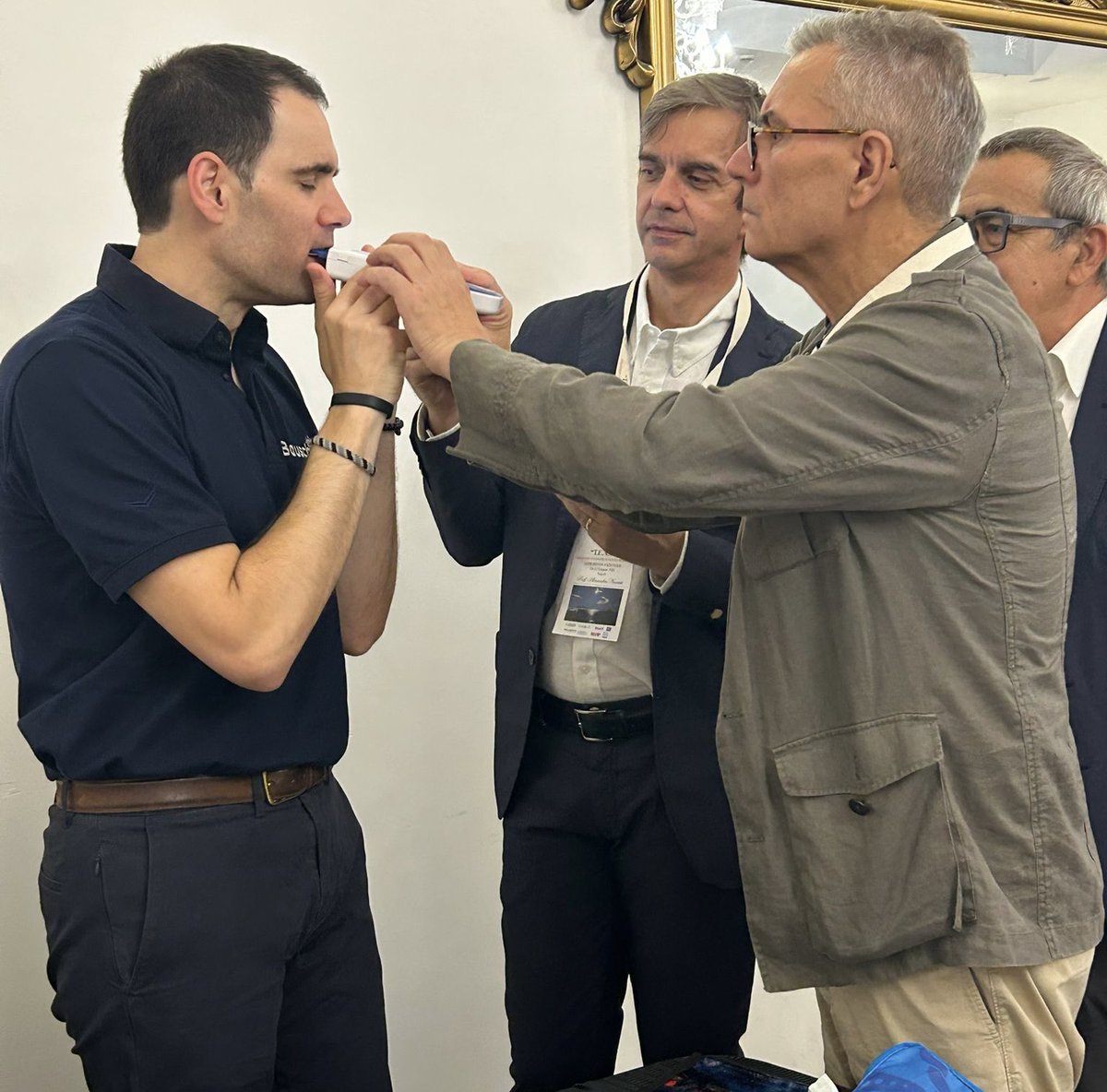 BauschTurkey's tweet photo. Our speaker Dr. Alessandro Nanussi during his OccluSense presentation and workshop in the "IASMED Congress 2026", Naples 🇮🇹
I ❤️ OccluSense https://t.co/BDShLoWD32
