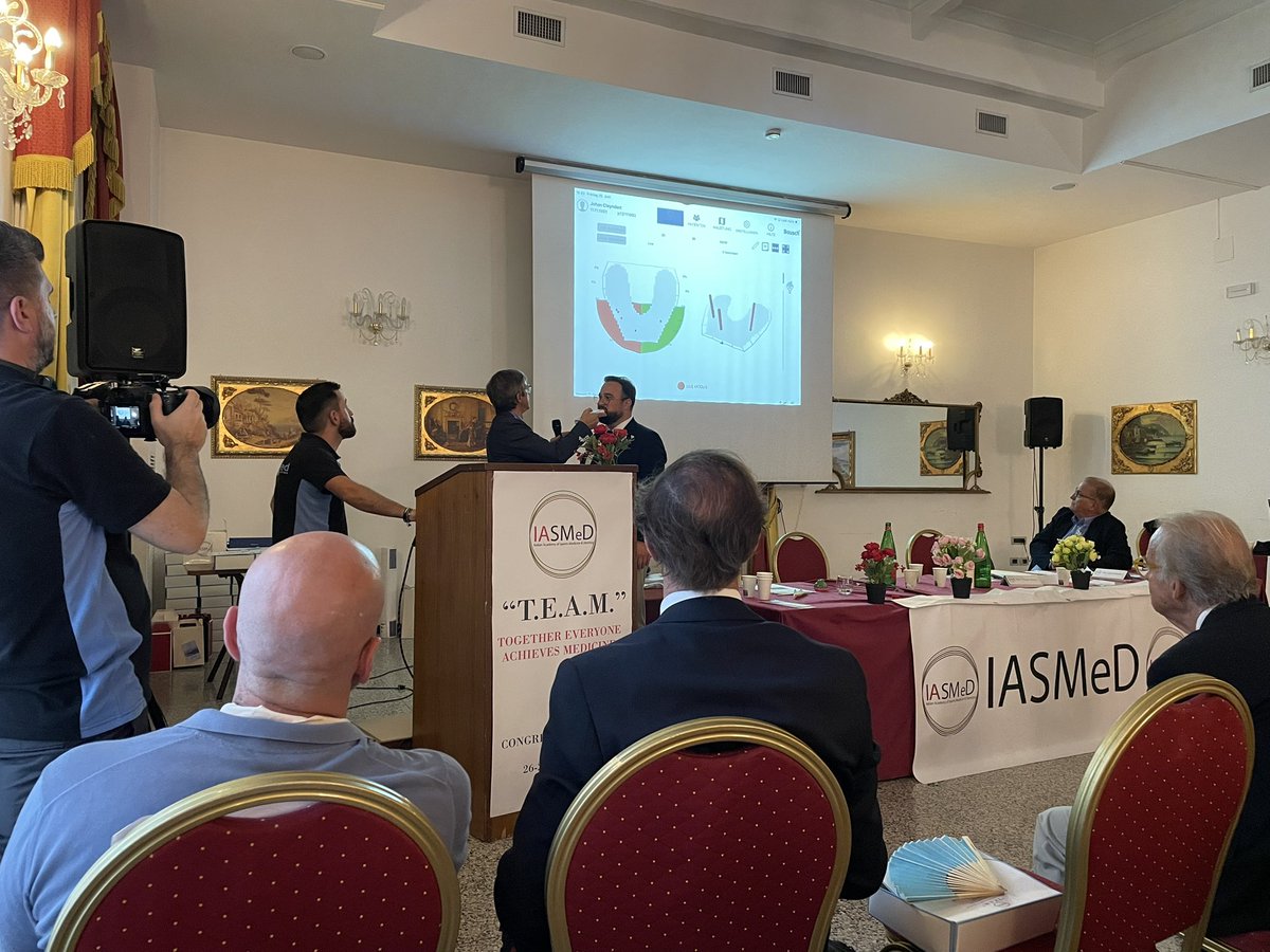 BauschTurkey's tweet photo. Our speaker Dr. Alessandro Nanussi during his OccluSense presentation and workshop in the "IASMED Congress 2026", Naples 🇮🇹
I ❤️ OccluSense https://t.co/BDShLoWD32