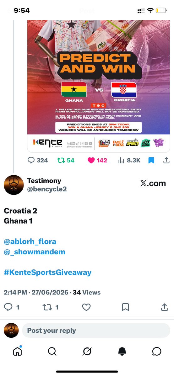 bencycle2's tweet photo. @kentestudios I’m the winner bro @kentestudios https://t.co/dUIP7Z2zyC