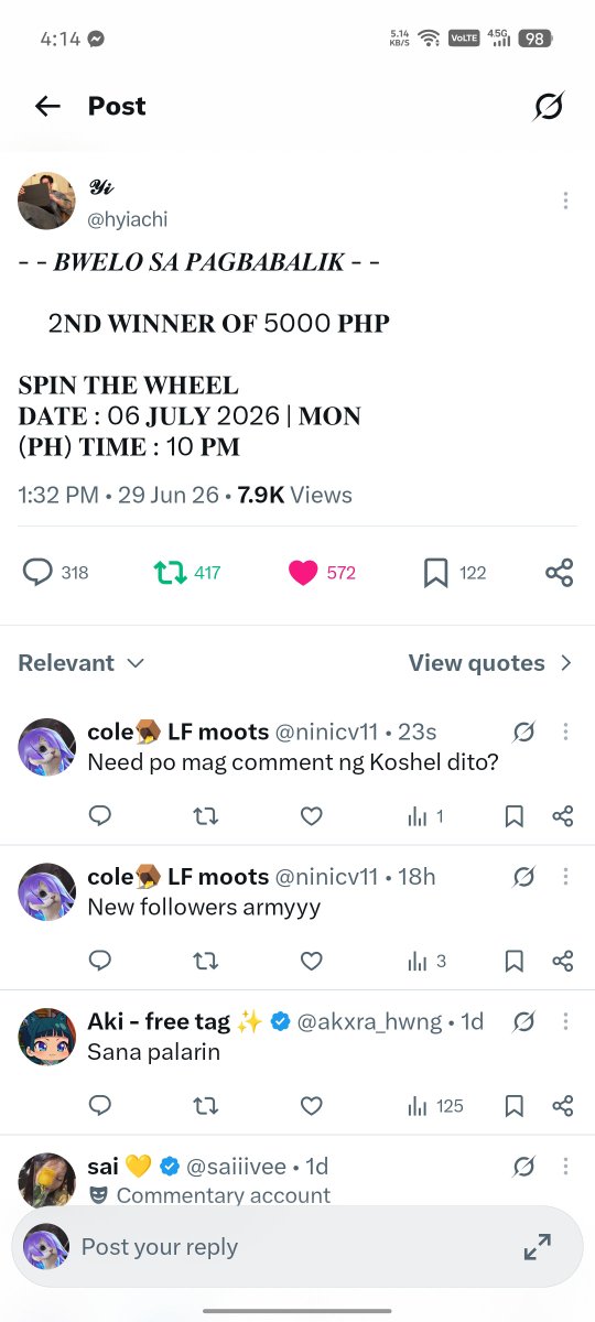 cole🪤 LF moots tweet media
