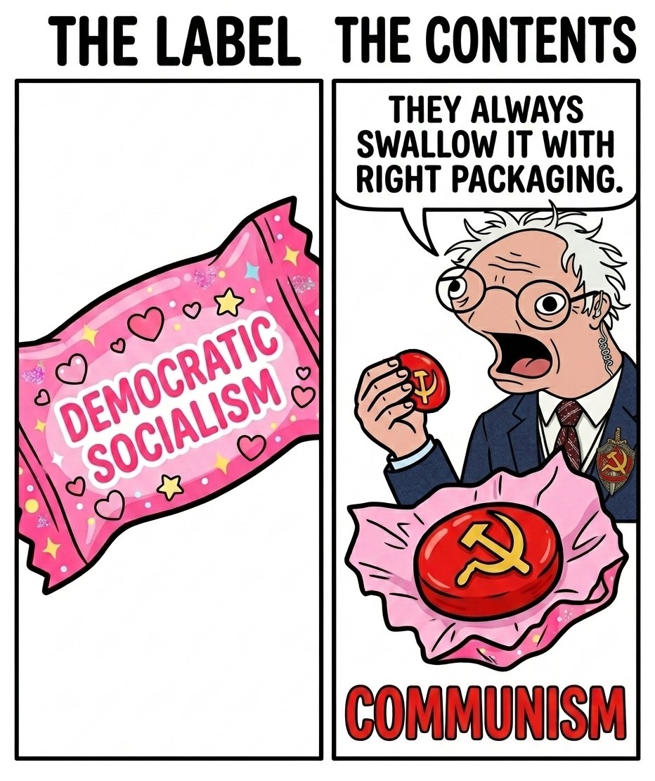 BurnieSendersX's tweet photo. New wrapper, same candy ☭ https://t.co/aY4KKxBHLK