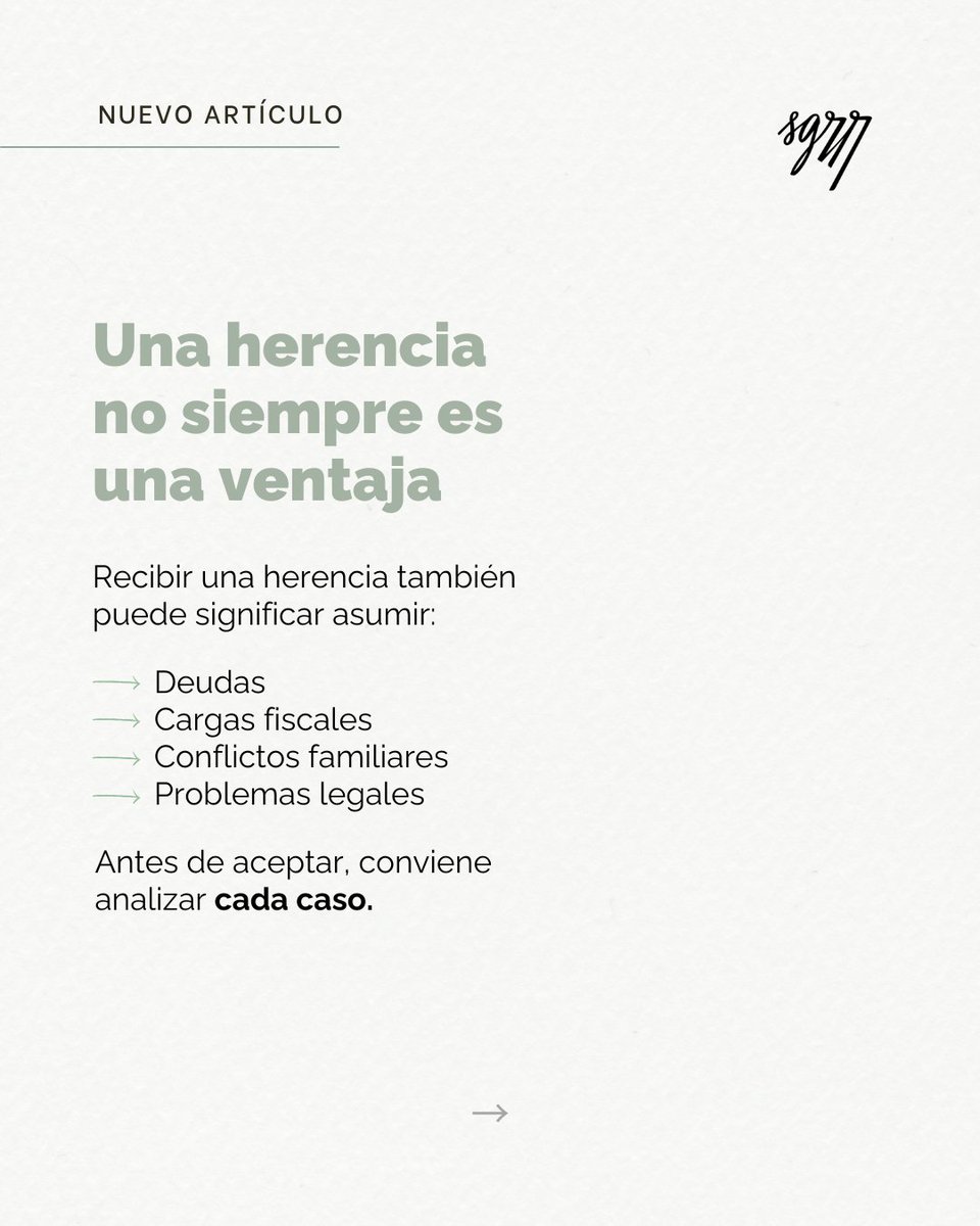 SEGARRAABOGADOS's tweet photo. #Blog / SGRR

⚖️ ¿Aceptar una herencia siempre es la mejor opción? Descúbrelo aquí: https://t.co/8ABBexs77X

#RenunciaALaHerencia #DerechoCivil #SegarraAbogadosEconomistas #Abogados #SGRR https://t.co/9mGqCWhiV2