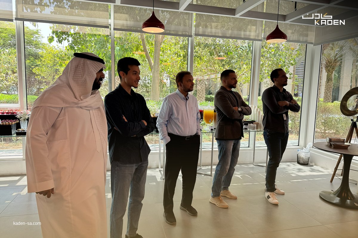 KadenInvest's tweet photo. نواصل في #كادن تعزيز التواصل الداخلي بين قطاعاتنا من خلال تنظيم فعالية “كادن بريك”، التي استضافت قطاع الاستثمار والنمو، بهدف التعريف بدور القطاع وآلية عمله في استكشاف الفرص الاستثمارية ودراستها، إلى جانب استعراض أبرز مستجدات القطاع، بما يسهم في تعزيز التكامل بين القطاعات ودعم تحقيق مستهدفات كادن الاستراتيجية.