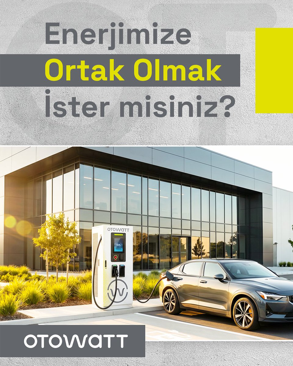 otowattcharging's tweet photo. Elektrikli araç ekosistemi büyürken, doğru lokasyonlar yeni yatırım fırsatlarına dönüşüyor. 
Otowatt iş ortaklığı modeli ile işletmenizin bulunduğu noktayı değerlendirebilir, geleceğin şarj altyapısında yerinizi alabilirsiniz. Üstelik kurulum ve operasyon süreçlerinin tamamı uzman ekiplerimiz tarafından yönetilir. 
Siz de bu dönüşümün bir parçası olun.
Başvuru ve detaylı bilgi için profilimizde yer alan bağlantıları ziyaret edebilirsiniz. 🚗🔋

#Otowatt #EnerjimizeOrtakOl #ElektrikliAraç #Şarjİstasyonu