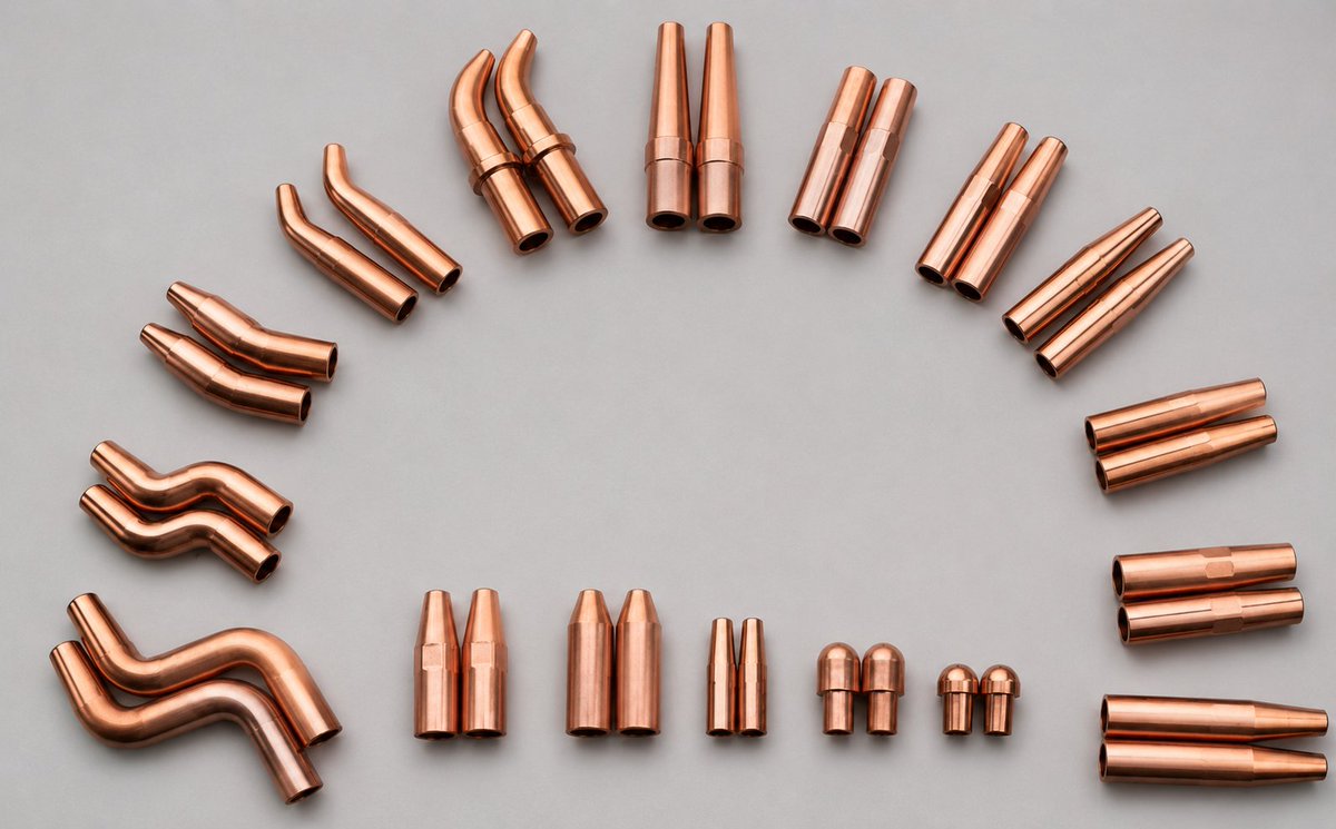Nash_Robo's tweet photo. Copper Alloy Shanks &amp; Electrodes..

At SEAM Engineers, we manufacture copper alloy shanks and electrodes designed for strength, excellent conductivity, and long service life in resistance welding applications.
🌐 https://t.co/fPZ2ZTk1wy

#ResistanceWelding #CopperAlloys https://t.co/IEOniBn2G5
