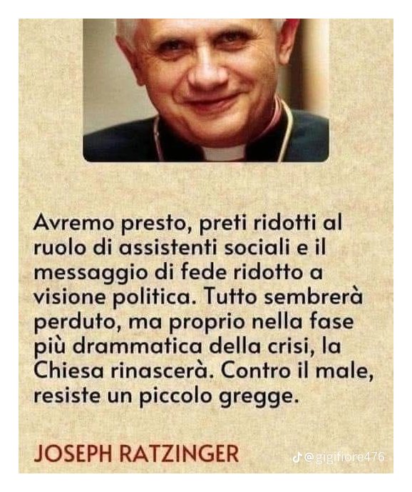 potereamore's tweet photo. Una Grande Profezia https://t.co/9VuFTMysCn