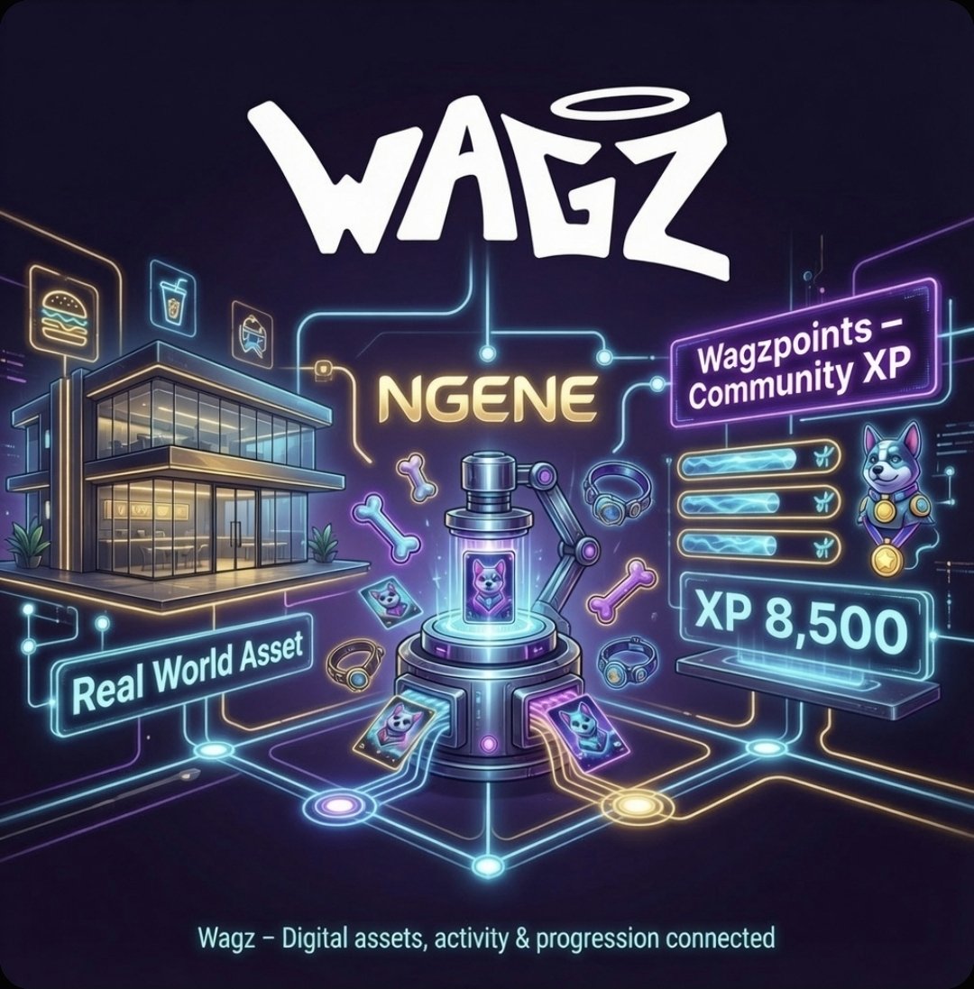 BucheckerMario's tweet photo. Wagz didn’t start as a single product idea.
It started as an attempt to build a system where digital assets, user activity, and progression actually connect.
#NFT #NFTGenerator https://t.co/ELG302tA2E