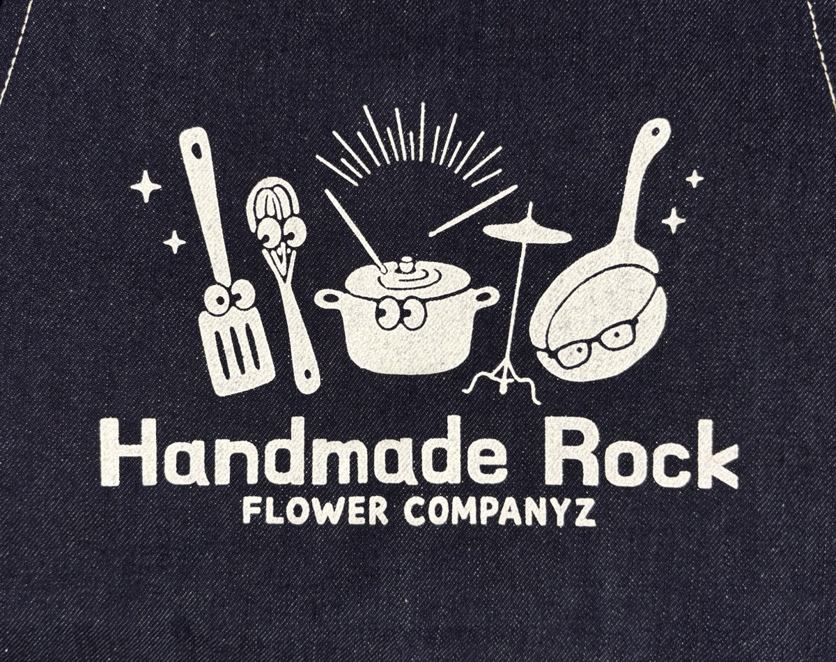 FlowerCompanyz's tweet photo. 【GOODS情報】NEWアイテム「Handmade Rockエプロン」7/4(土より販売決定！
https://t.co/Eyom19jgxR
#フラワーカンパニーズ
#フラカン https://t.co/5jZuyxzi9l