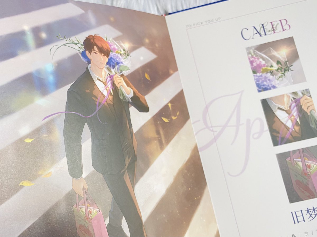 summerapples_'s tweet photo. I just received Cuesy’s Caleb fanbook 🧡 been looking forward to this, it’s even more beautiful in person 🥹 https://t.co/aiyIOPN5EZ