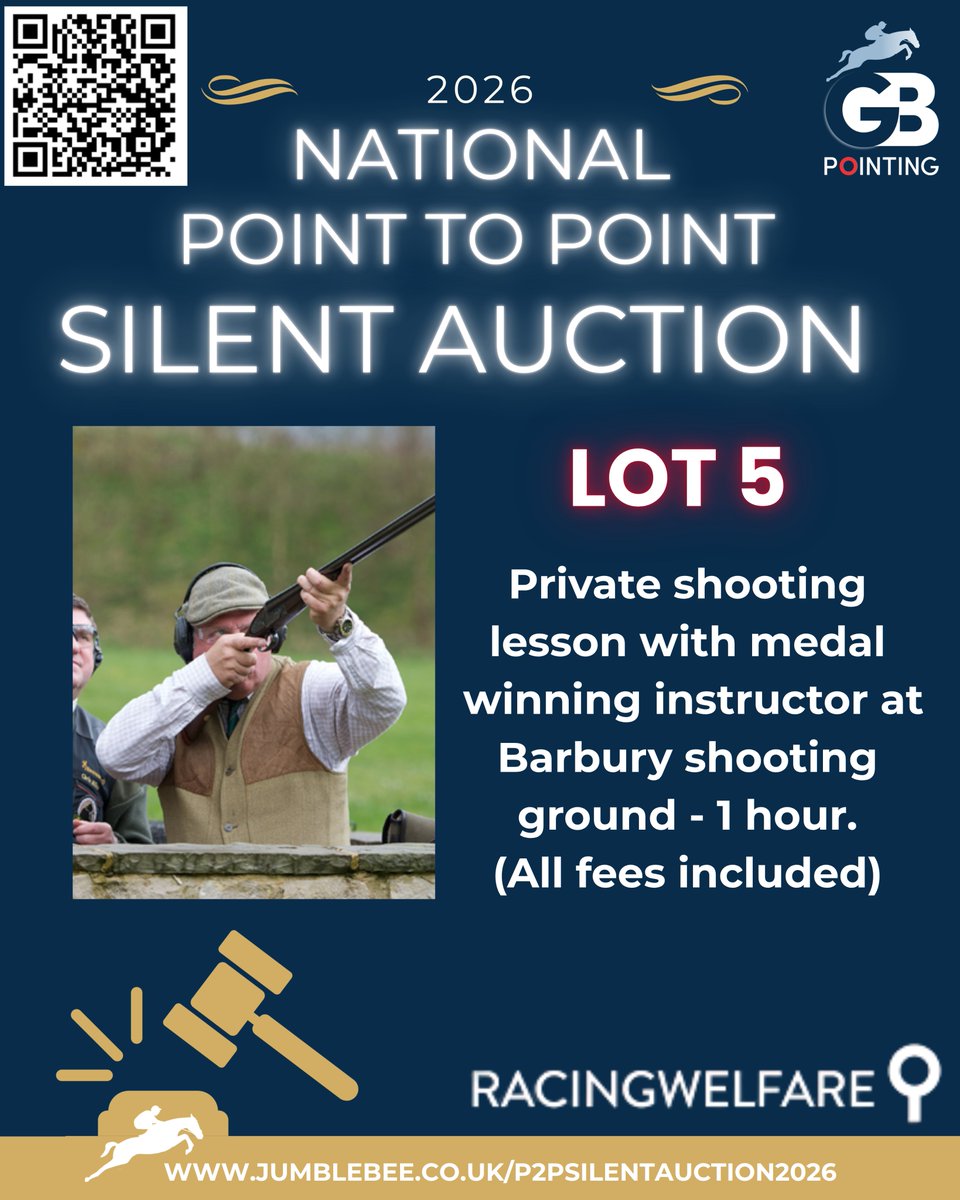 GBpointing's tweet photo. Check out lots 5, 6 &amp; 7 in our Silent Auction! Or click the link below to view all of the 2026 Auction prizes. Auction closes Friday 10th July at 23:59!

https://t.co/lLbdU3SXab https://t.co/B7EyGnjLT0