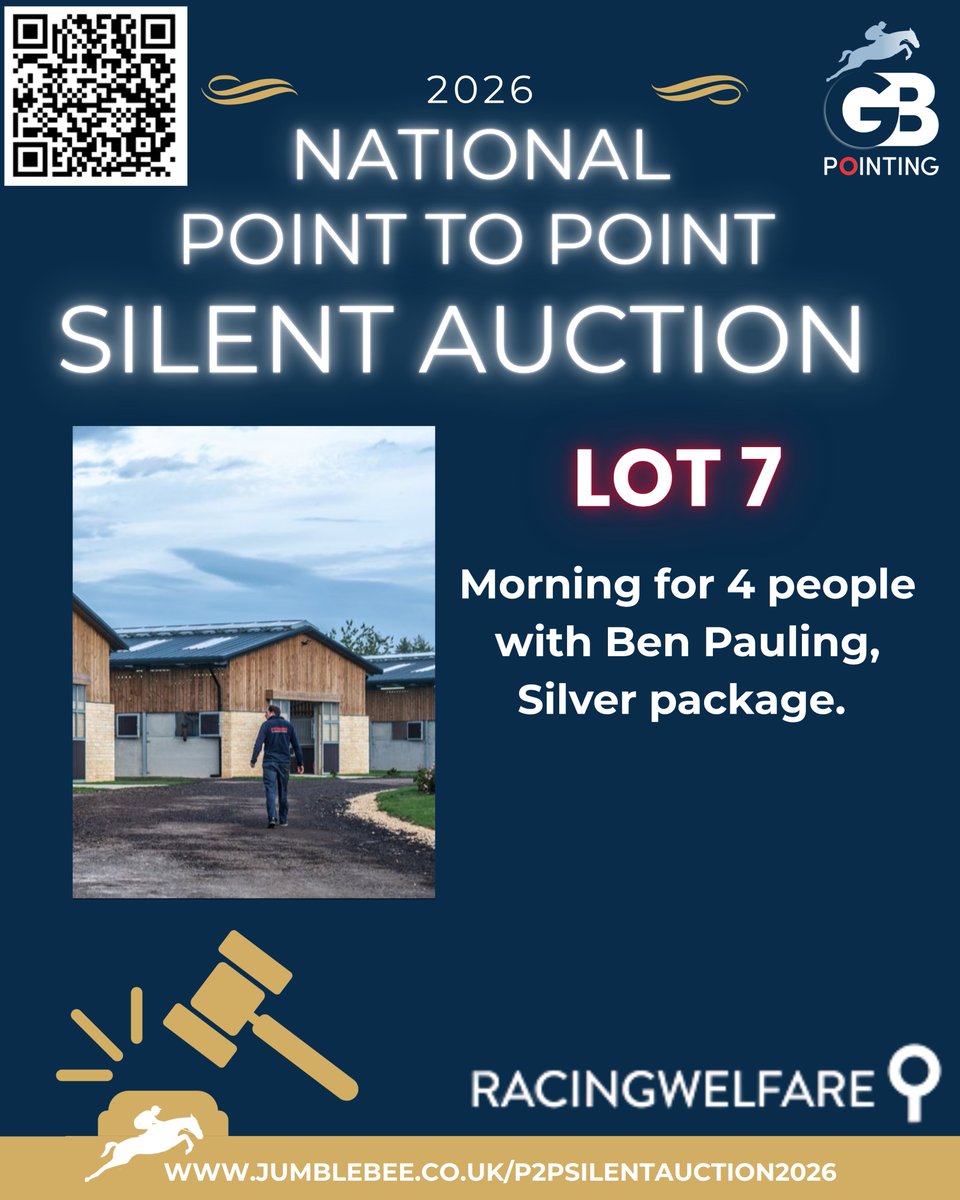 GBpointing's tweet photo. Check out lots 5, 6 &amp; 7 in our Silent Auction! Or click the link below to view all of the 2026 Auction prizes. Auction closes Friday 10th July at 23:59!

https://t.co/lLbdU3SXab https://t.co/B7EyGnjLT0