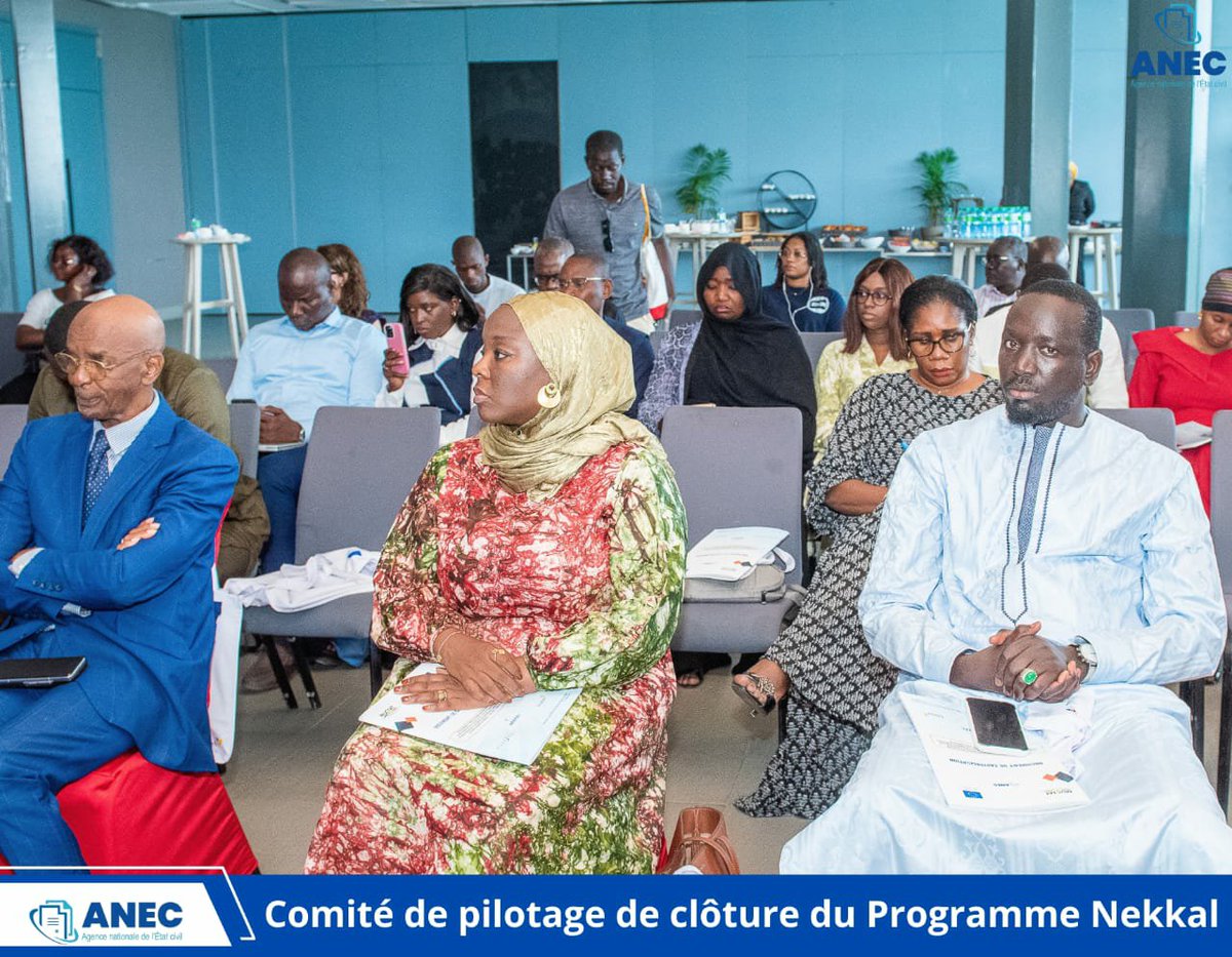 anecsenegal's tweet photo. Comité de pilotage de clôture du Programme Nekkal https://t.co/hOLQUeCb0X
