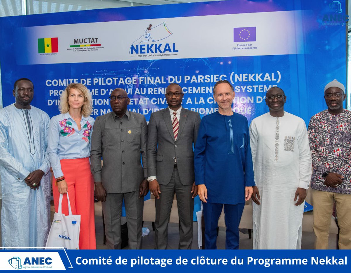 anecsenegal's tweet photo. Comité de pilotage de clôture du Programme Nekkal https://t.co/hOLQUeCb0X