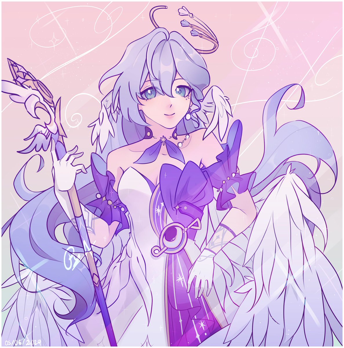 Paperart013's tweet photo. NOVE FLY LITTLE BIRD 🎶🪽

#崩壊スターレイル #HonkaiStarRail #Robin https://t.co/HNQjpNN0pR