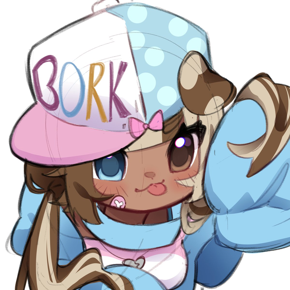 KimiiKimura's tweet photo. This lil' doggo has decided to do content creation fulltime ! (let's act like I haven't been jobless anyways for a few months now-) 
I've got confidence in myself to do this and the Borkinators will be there to support me through it ! 
FULL TIME KIMII HERE I COME !! 

🎨:MakotoRwar