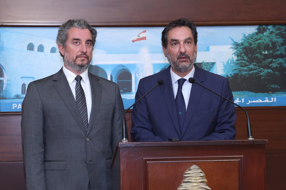 Lebanese Presidency tweet media