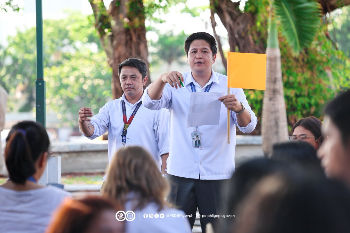 PSDBMgovph's tweet photo. #𝙋𝙎𝙣𝙖𝙥𝙨: As part of its continuing commitment to upholding disaster preparedness and risk reduction, the PS-DBM conducted its second quarter earthquake drill on June 29, 2026, at the PS-DBM Main Office in Paco, Manila. https://t.co/5gqZrkW9gZ