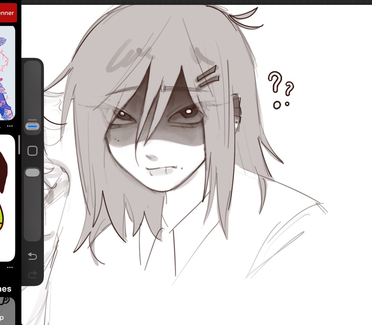 foxtailedfennec's tweet photo. Im trying to figure out a kris design I actually like but its just ugly ass teenager after ugly ass teenager https://t.co/4bEyBlmbW1
