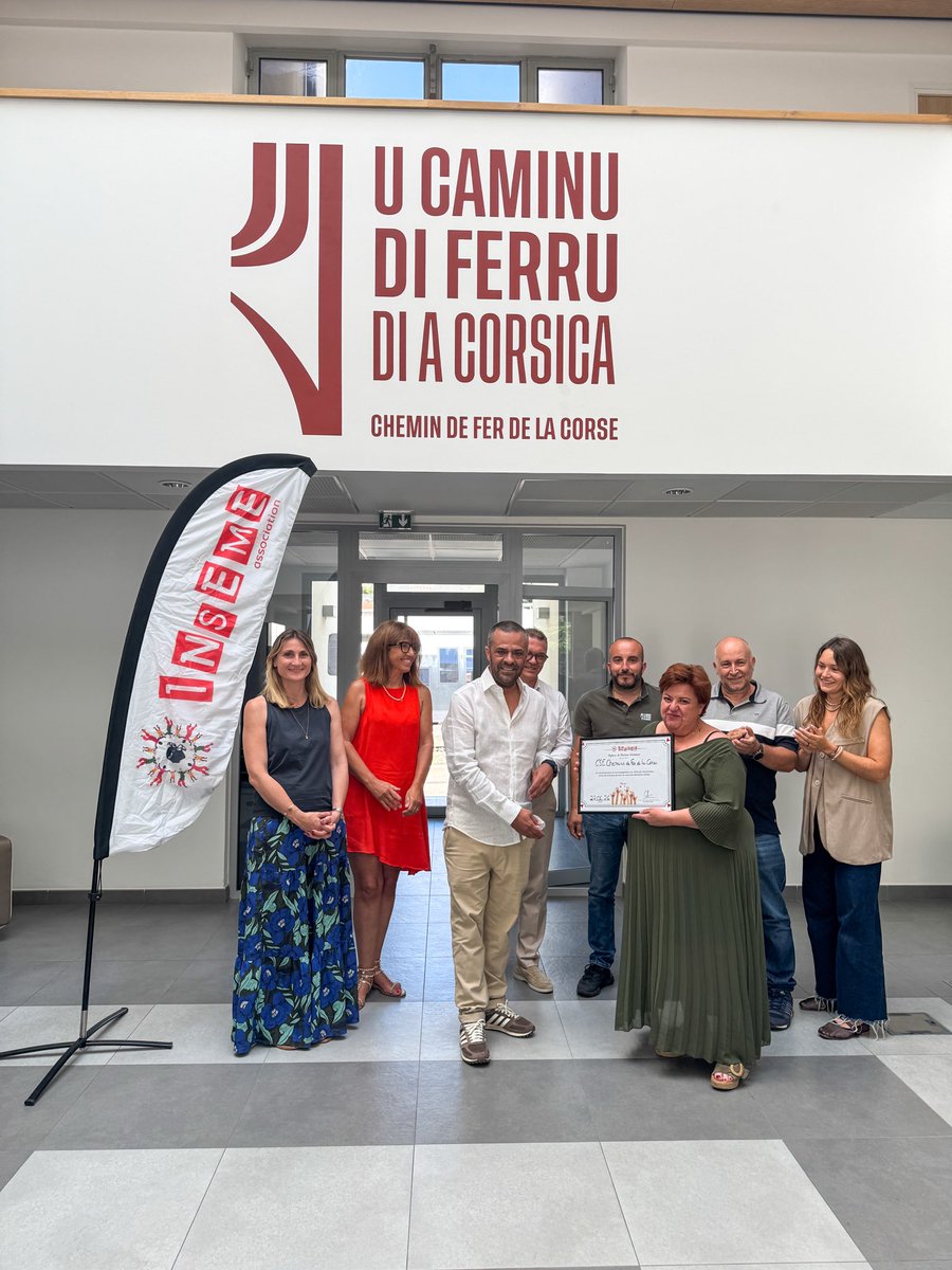 CFCORSE's tweet photo. 3è année consécutive : le CSE du CFC renouvelle son adhésion collective à @assoINSEME, association qui accompagne les familles confrontées aux déplacements médicaux sur le continent. 

Une initiative que nous espérons voir inspirer d'autres CSE
Tous concernés, tous solidaires 💙 https://t.co/ztjcqSAifk