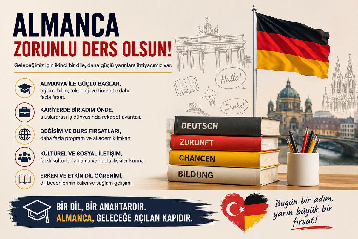 zeitrast's tweet photo. Almanya bir eğitim ülkesidir..Almanya Avrupa Birliğinin lokomotifidir..Almanya bilimdir,felsefedir,edebiyattır,tarihtir,Almanya BMW , Audidir,Almanya Tıp demektir,Almanya bilimsel makale ve çeviri dilidir.. https://t.co/ANAmhV1Pdz