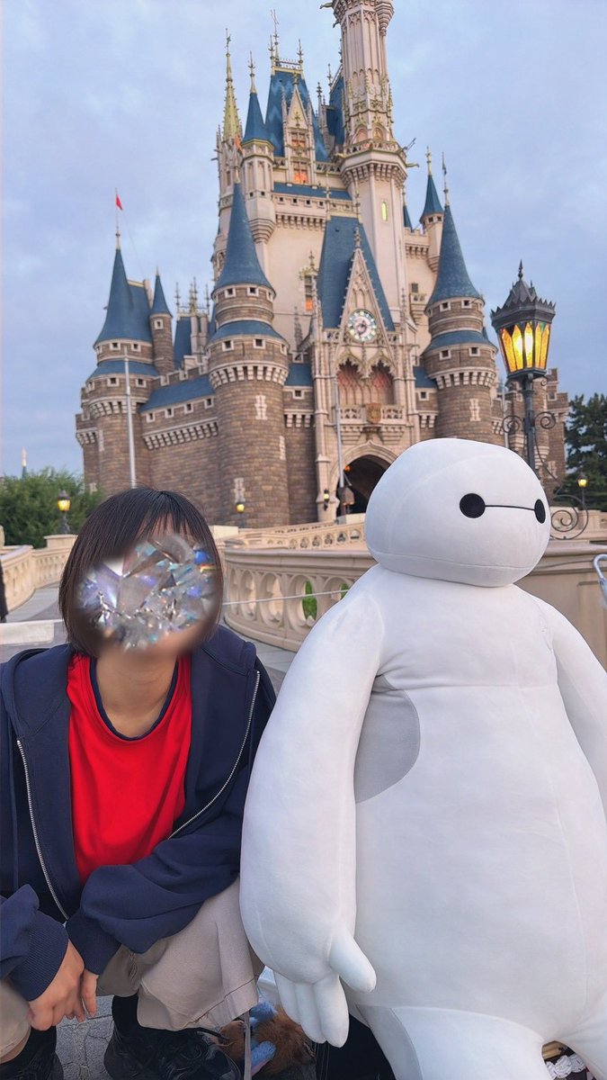 NoooSs1635's tweet photo. ヒロバウンドででっけぇベイマックスをディズニーランドで連れ回しました https://t.co/nvmViDo0uC