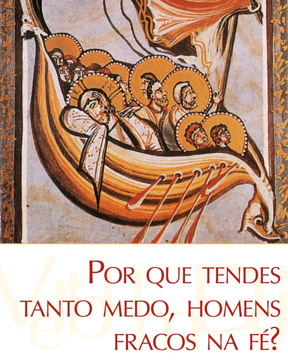vaticannews_pt's tweet photo. Os discípulos aproximaram-se
e o acordaram, dizendo:
"Senhor, salva-nos,
pois estamos perecendo!"
Jesus respondeu:
"Por que tendes tanto medo, homens fracos na fé?"

#EvangelhodeHoje Mt 8,23-27
https://t.co/kMAgq6OrI1 https://t.co/uZorRlwNBD